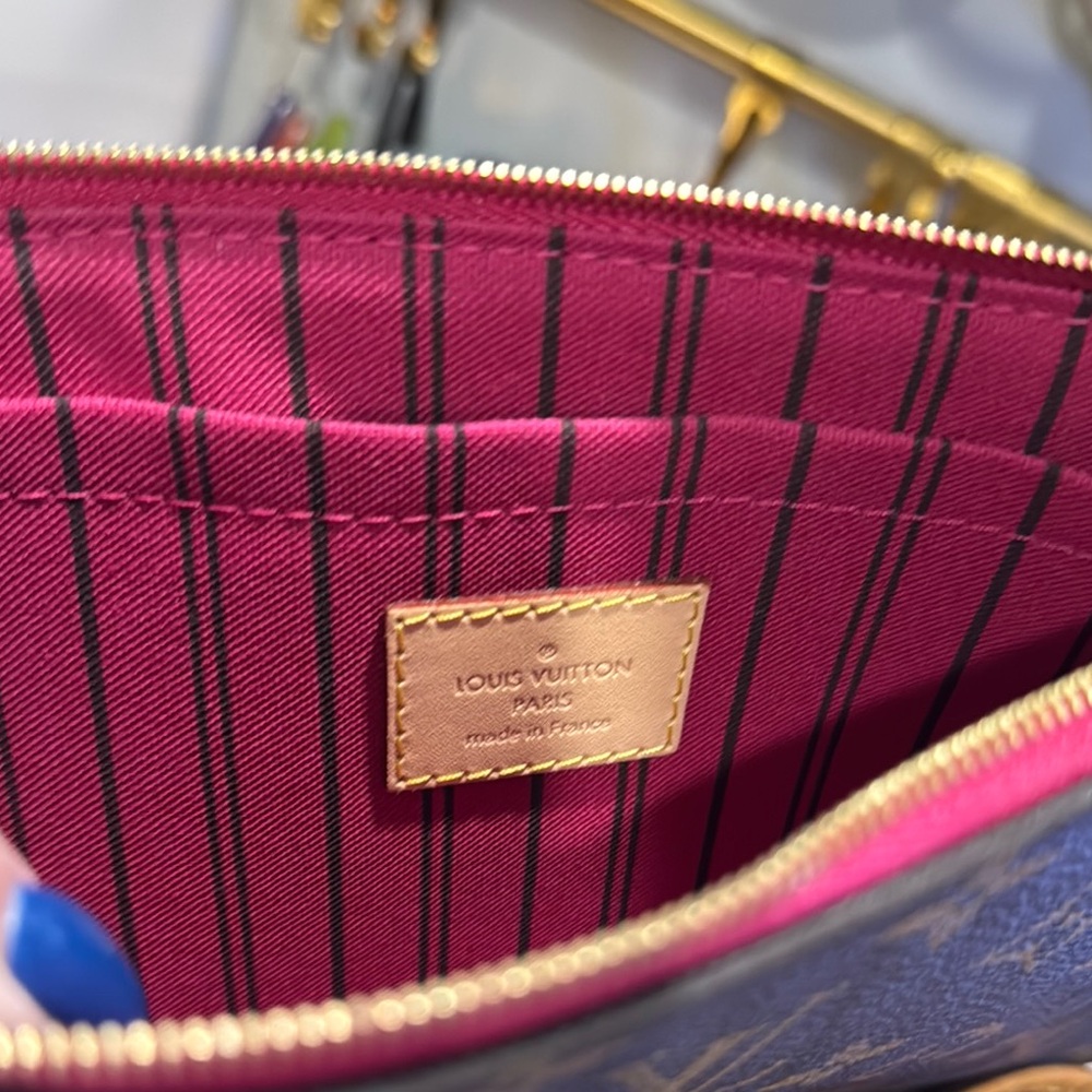 Louis Vuitton MM Neverfull Rose Ballerine Striped Lining Limited Edition - Picture 10 of 13